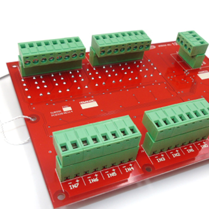 红色PCBA， PCB组装加工DSC01445